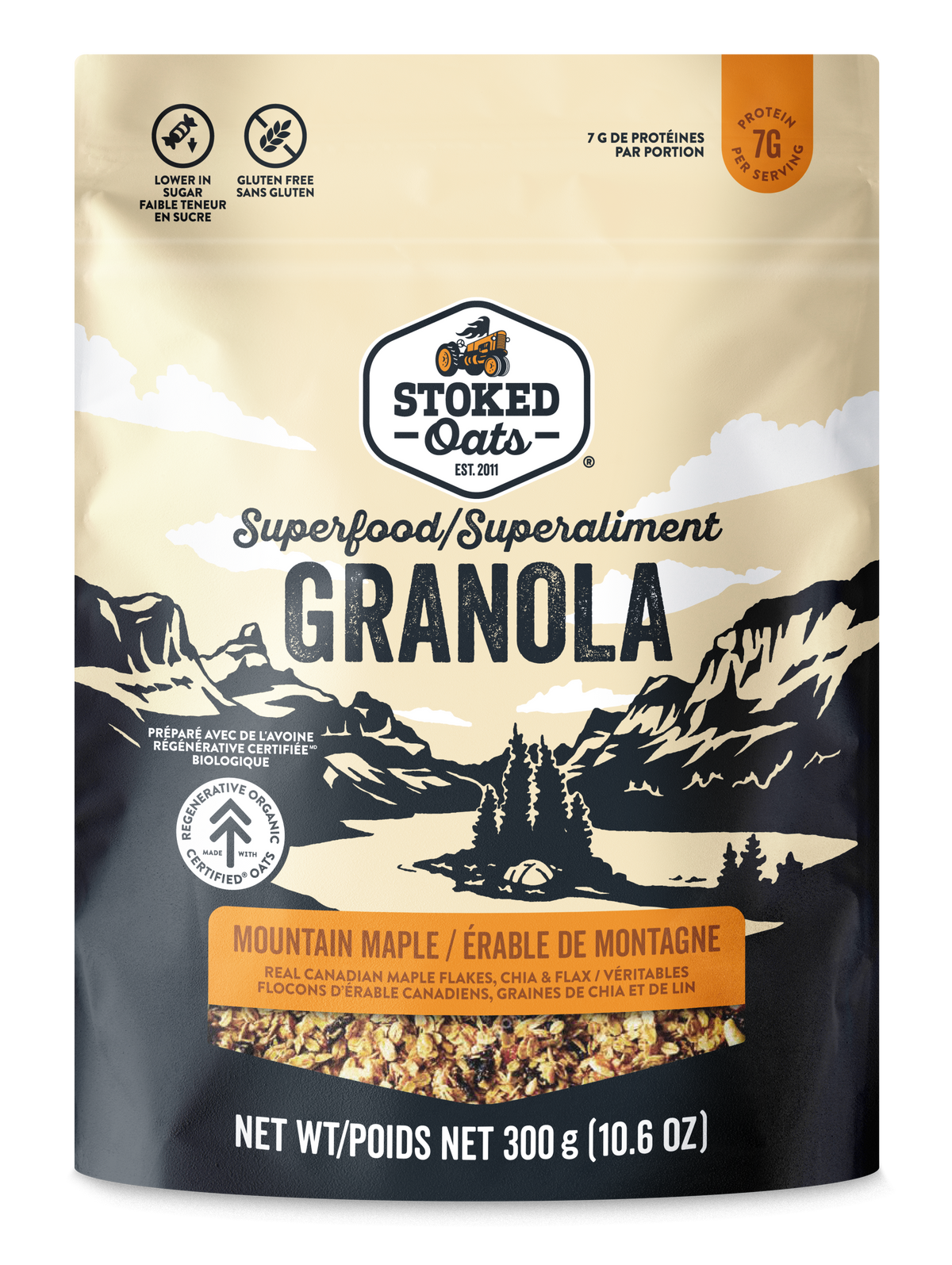 Granola à l&#39;érable des montagnes 300g