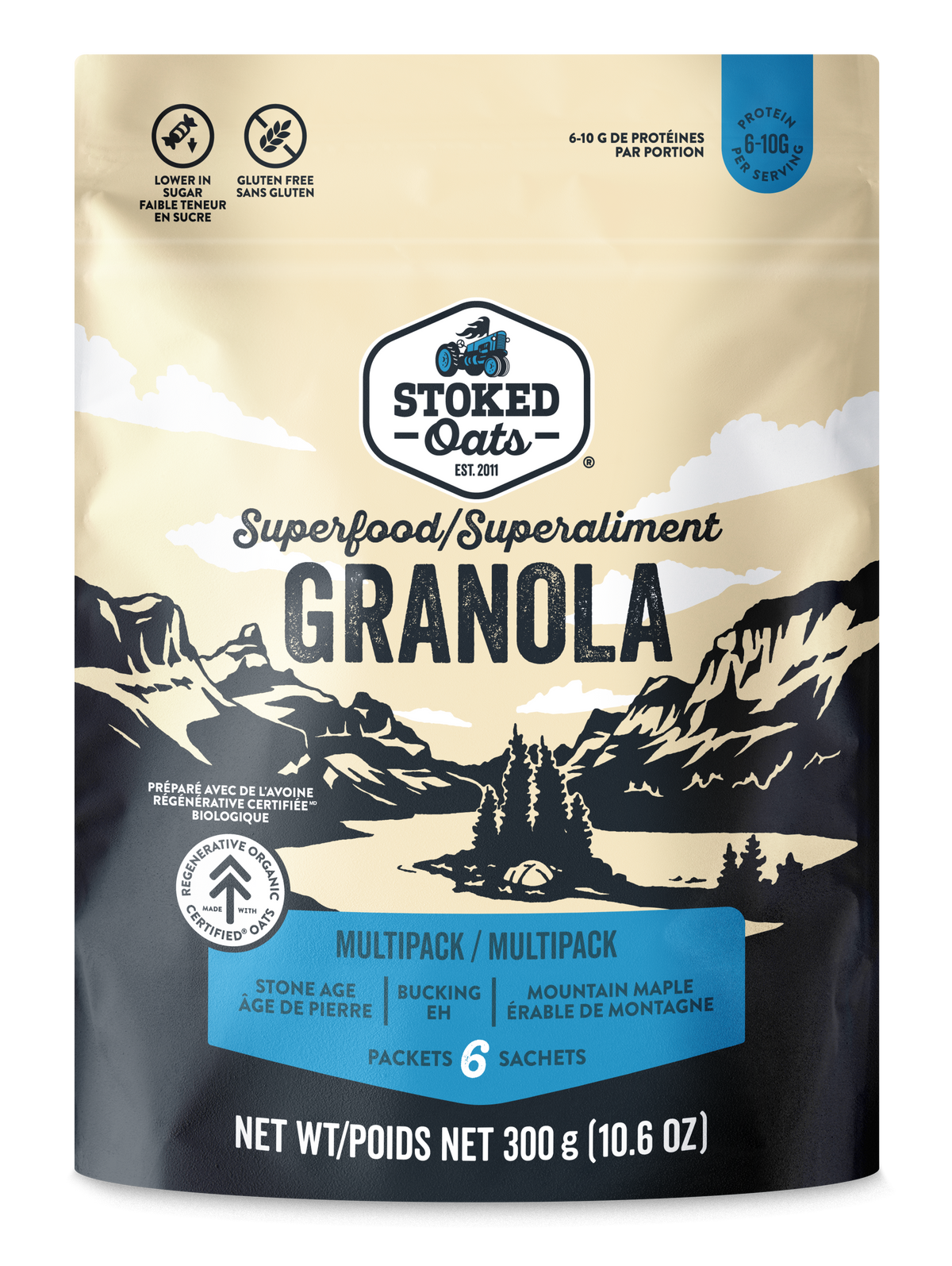 Granola multipack 300g (10,6oz)