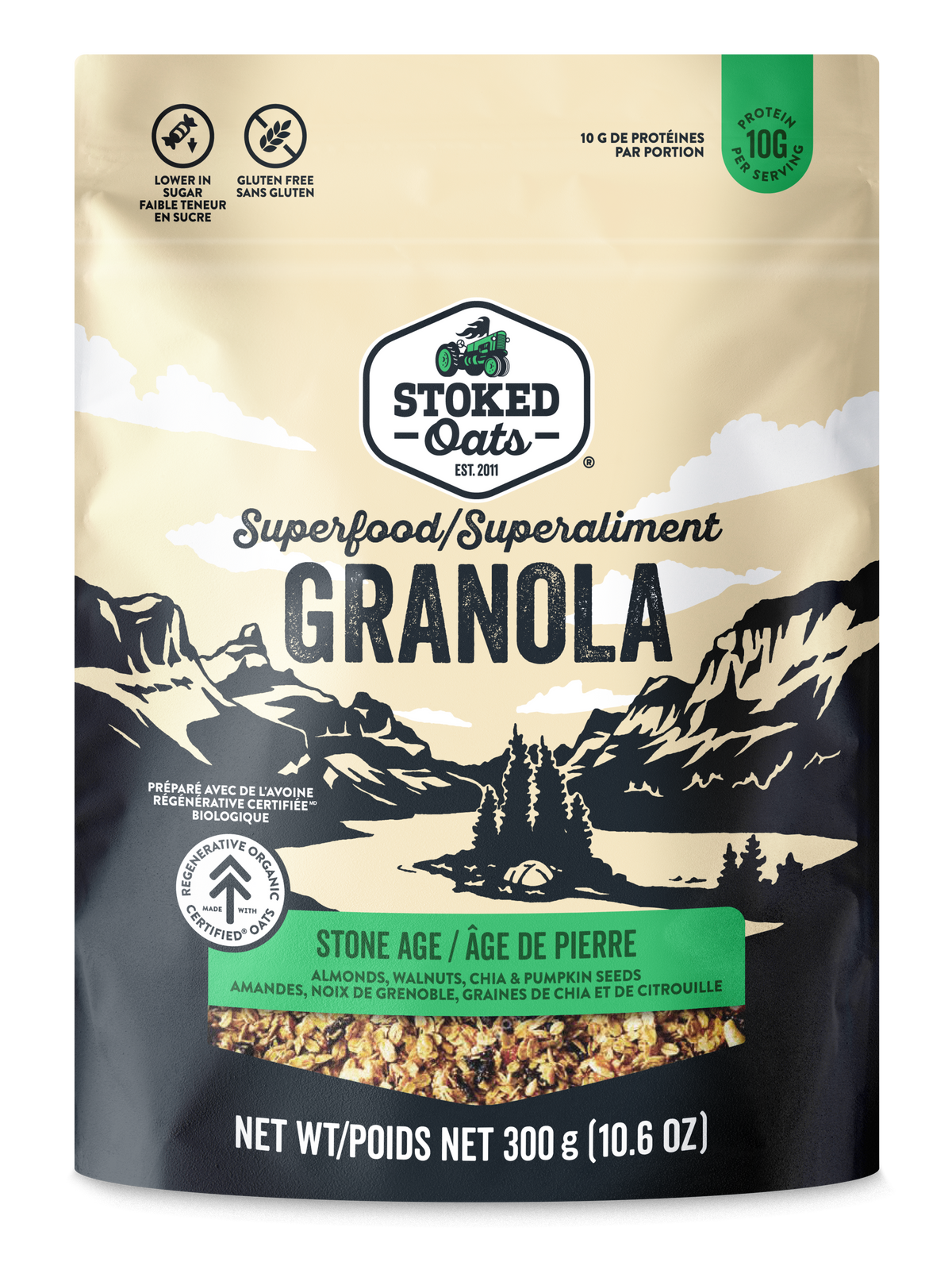 Granola de l&#39;âge de pierre 300g