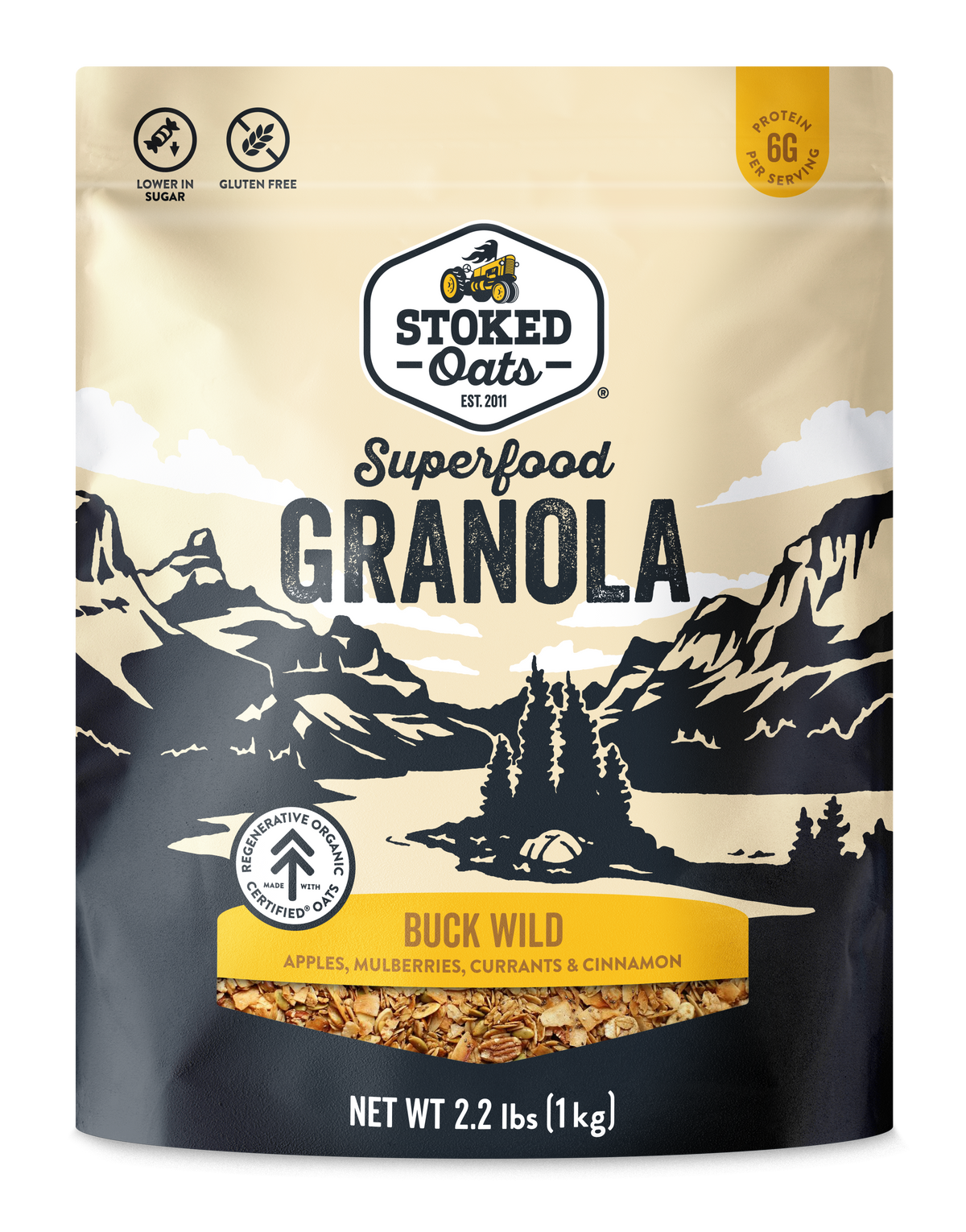 Buck ouais Granola 10,6 oz